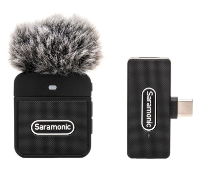 Беспроводная микрофонная система Saramonic Blink100 B5(TX+RXUC) приемник Type-C + передатчик