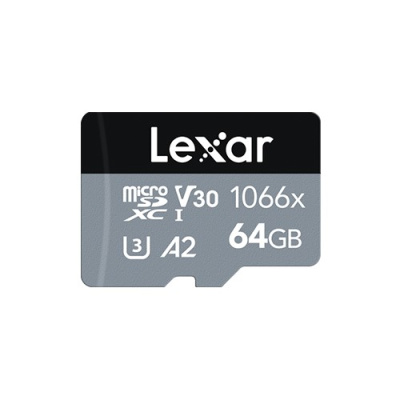 Карта памяти Lexar (microSDXC) 64Gb UHS-I U3 V30 1066x 160 mb/s