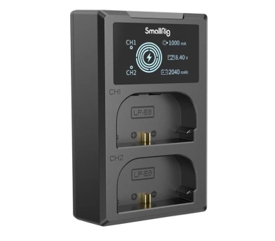 Зарядное устройство Canon LC-E6 на 2 аккумулятора не ориг. SmallRig 4084
