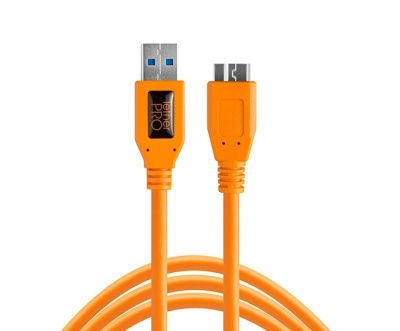 Кабель Tether Tools TetherPro USB 3.0 to USB Micro-B 4.6m Orange [CU5454]