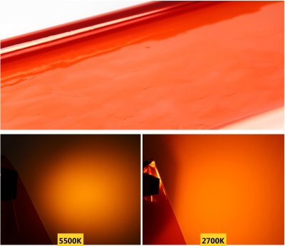 Гелевый фильтр Orange #85 40*50см