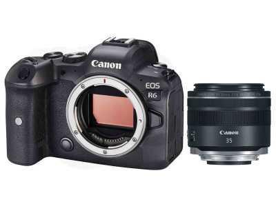 Цифровая камера Canon EOS R6 body + RF 35mm f1.8 IS Macro STM