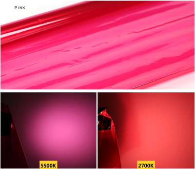 Гелевый фильтр Pink 40*50см