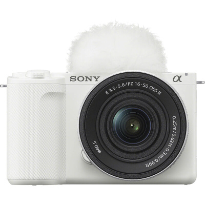 Беззеркальный фотоаппарат Sony ZV-E10 kit 16-50mm II White