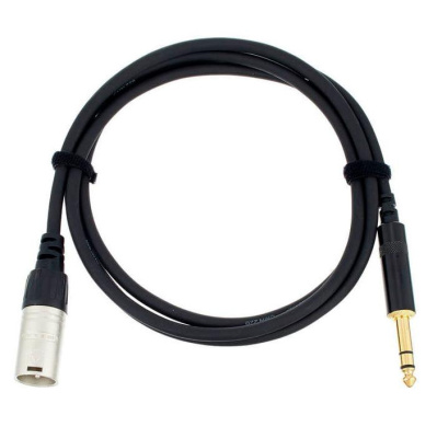 Кабель инструментальный Cordial CFM 1,5 MV Jack - XLR 1.5m