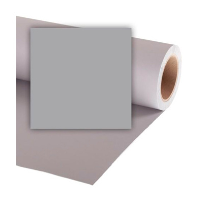 Фон бумажный Colorama 1,35*11 м. STORM GREY (серый шторм) LL CO505