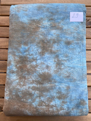 Фон тканевый Ins Style 2.8*4.8м абстракция 3529 Лагуна (голубой+коричневый)