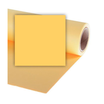 Фон бумажный Colorama 1,35*11 м. MAIZE(жёлтый)  LLCO531