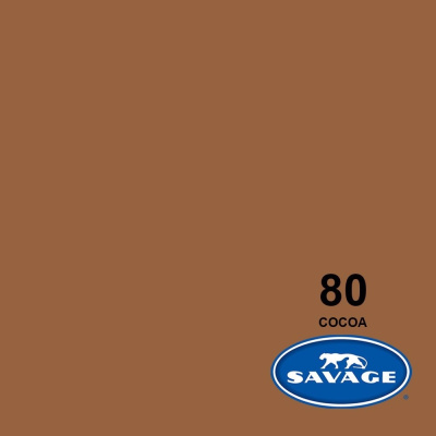 Фон бумажный Savage 2,72*11 м. COCOA (коричневый) SA 80-12 (LL CO117)