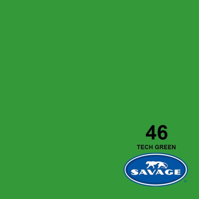Фон бумажный Savage 2,72*11 м. TECH GREEN (зелёный) SA 46-12 (LLCO133)
