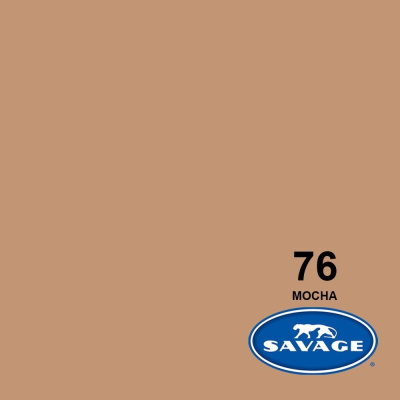 Фон бумажный Savage 2,72*11 м. MOCHA (бежево-корич) SA 76-12 (LL CO111)