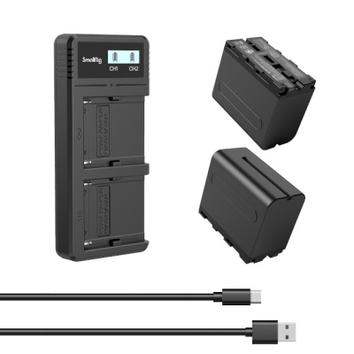 Зарядное устройство Sony NP-F970 + 2 аккумулятора не ориг. SmallRig 3823