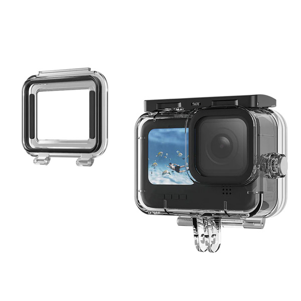 Аквабокс TELESIN для GoPro 13/12/11/10/9 GP-WTP-905 сменная задняя панель