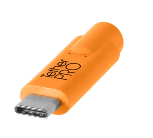 Кабель Tether Tools TetherPro USB-C to USB-C 0.9m Orange [CUC03-ORG]