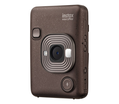 Компактная камера с мгновенной печатью Fujifilm Instax Mini LiPlay Deep Bronze