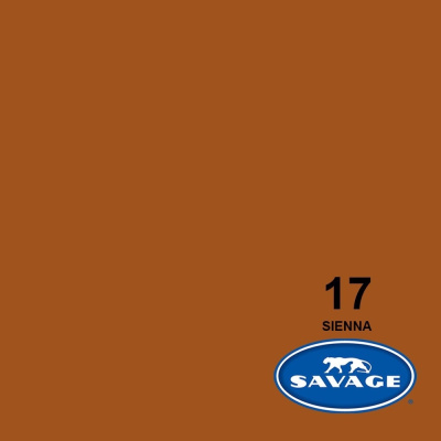 Фон бумажный Savage 2,72*11 м. SIENNA (оранжевый) SA 17-12 (LL CO107)
