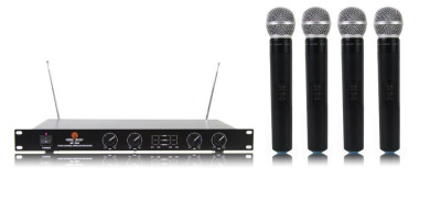 Радиомикрофонная система Arthur Forty AF-104 PSC VHF 4 ручных вокальных микрофона