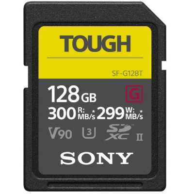 Карта памяти Sony SF-G128T UHS-II 128Gb U3 V90 299/300MB/s