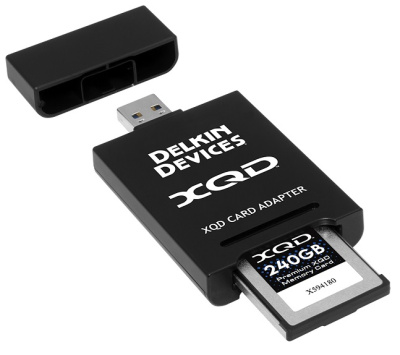 Считыватель Delkin Devices, Premium XQD, USB 3.1