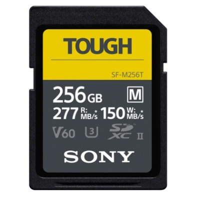 Карта памяти Sony SF-M256T UHS-II 256Gb U3 V60 277/150MB/s