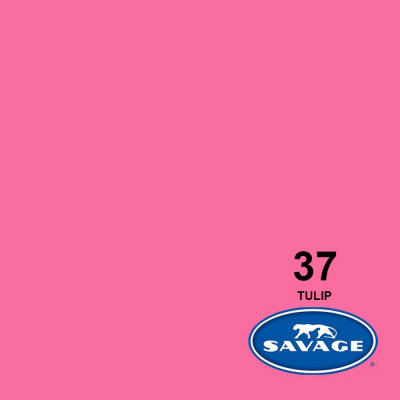 Фон бумажный Savage 2,72*11 м TULIP (розовый) SA 37-12 (LLCO184)