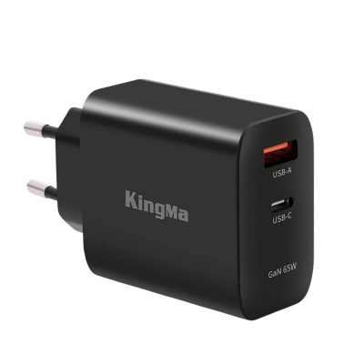 Сетевой адаптер KingMa 65W GaN USB/Type-C