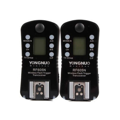 Радиосинхронизатор для фотовспышек Yongnuo RF-605N Радиосинхронизатор для фотовспышек Yongnuo RF-605N