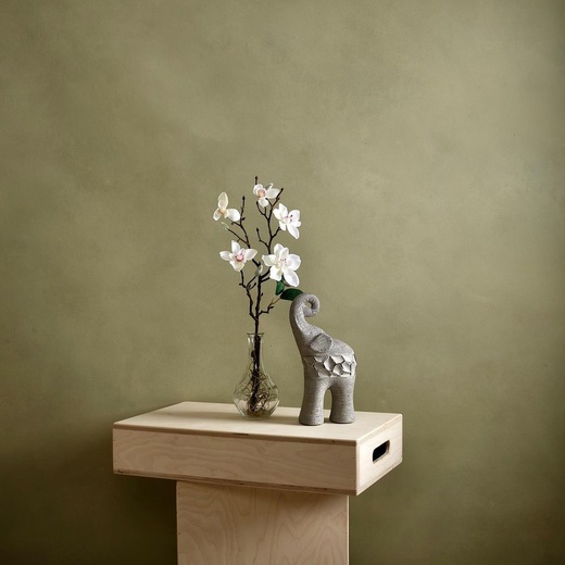 Фон на холсте, ручной работы SM.TEXTURE 2*2,2м. Yellow Olive