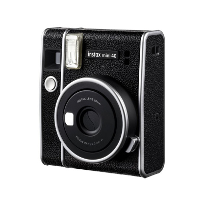 Компактная камера с мгновенной печатью Fujifilm Instax Mini 40 Черная