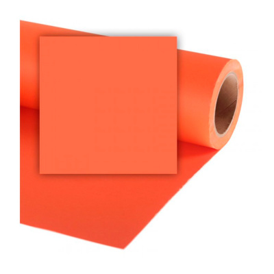 Фон бумажный Colorama 2,72*11 м. Pumpkin (оранж) LLCO147