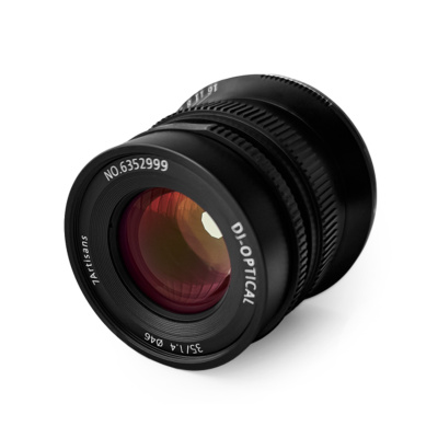 Объектив 7artisans 35mm F1.4 EOS-R чёрный