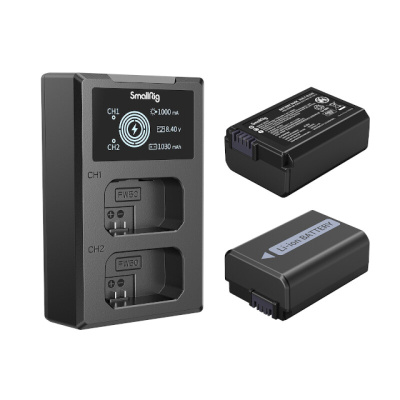 Зарядное устройство Sony NP-FW50 + 2 аккумулятора не ориг. SmallRig 3818