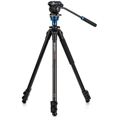 Штатив Benro A1573FS2PRO алюм. с клипсами и видеоголовой