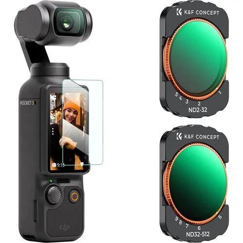 Набор светофильтров KF Concept VND для DJI Osmo Pocket 3 SKU.2105