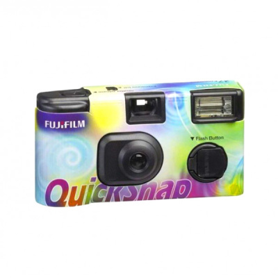 Одноразовая пленочная камера Fujifilm Quicksnap Flash 400 (2x27 кадров)