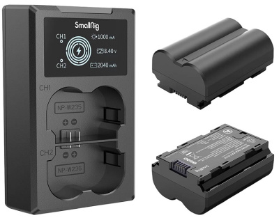 Зарядное устройство Fujifilm NP-W235 + 2 аккумулятора не ориг. SmallRig 3822