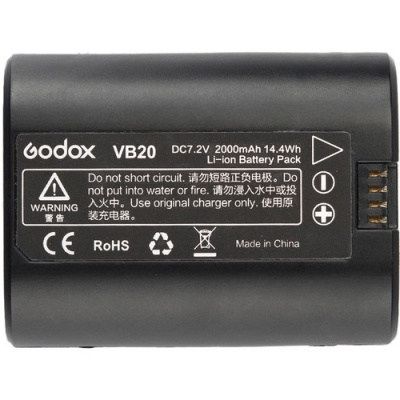 Аккумулятор Godox VB20 для Godox Ving V350