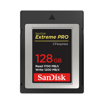 Память CFexpress Type B 128GB SanDisk Extreme Pro R1700W\1200Mb/s