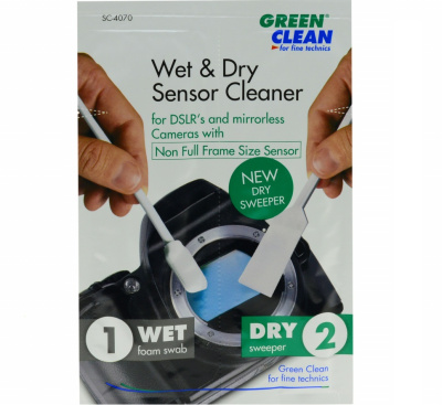 Мини-швабра Green Clean SС-4070 для чистки неполноразмерного сенсора цифровой фотокамеры