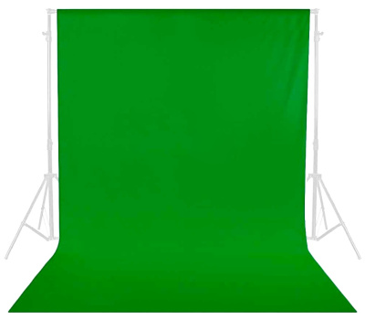 Фон тканевый хромакей Neewer 9х13feet (2.7x3.9м) Зелёный