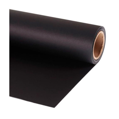 Фон бумажный Colorama 2,72*25 м. BLACK (чёрный) LLCO268