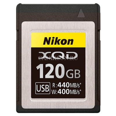 Карта памяти Nikon XQD Memory Card 120GB (MC-XQ120G)
