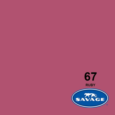 Фон бумажный Savage 2,72*11 м. NU RUBY (красный) SA 67-12 (LLCO144)