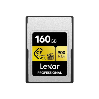 Карта памяти CFexpress Type A 160GB Lexar R900\W800Mb/s LCAGOLD160G-RNENG