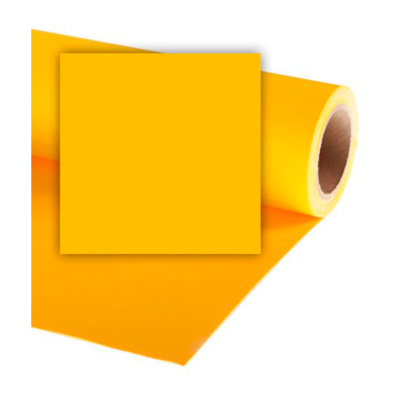 Фон бумажный Colorama 2,72*11 м. BUTTERCUP (жёлтый) LLCO170