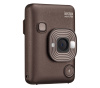 Компактная камера с мгновенной печатью Fujifilm Instax Mini LiPlay Deep Bronze