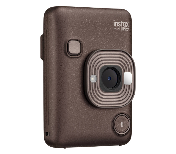Компактная камера с мгновенной печатью Fujifilm Instax Mini LiPlay Deep Bronze