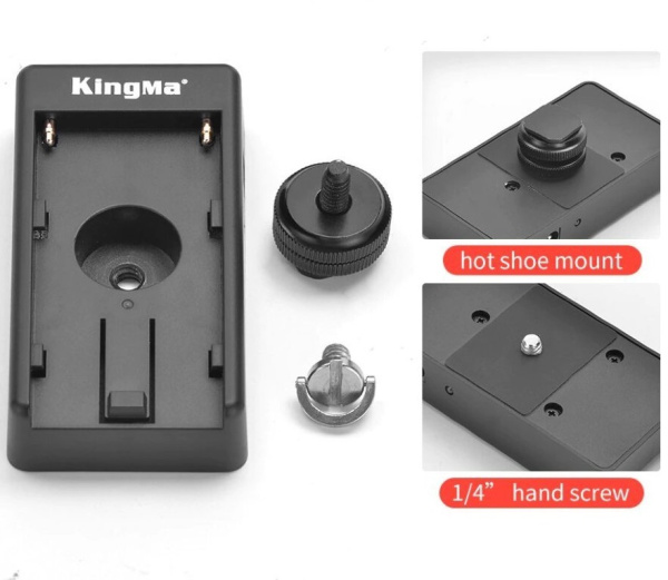 Система питания KingMa NP-F550 от NP-Fxxx (каплер)