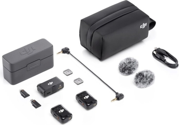 Беспроводная микрофонная система DJI Mic 2 (TX+TX+RX) 2,4Гц