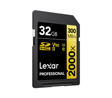 Карта памяти Lexar Pro 2000x (SDHC) 32 Gb class 10 UHS-II 300/260 mb/s